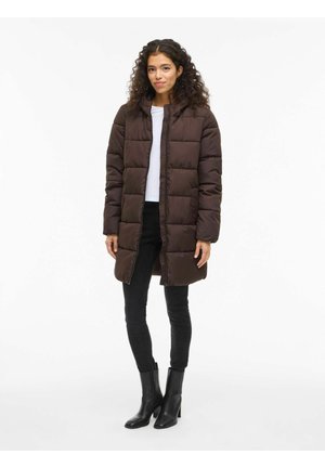 VIKARLA NEW LONG PUFFER  - Zimski kaput - coffee bean
