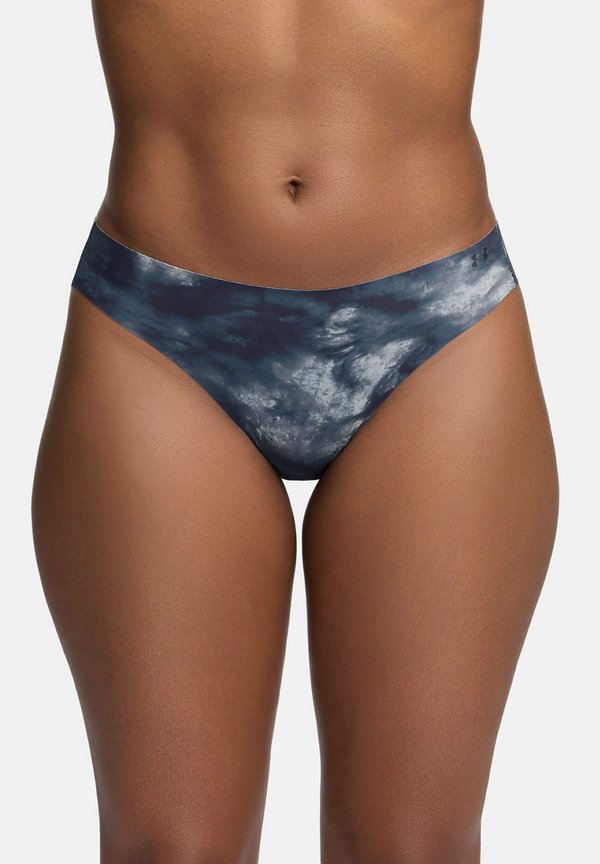 PURE STRETCH PRINTED - Thong - downpour gray2