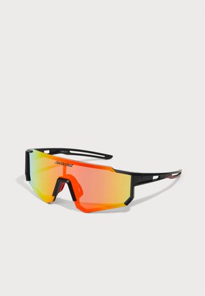 STRIP RACER SUNGLASSES UNISEX - Gafas de sol - black/orange red