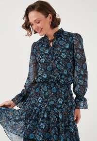LELA REGULAR FIT - Cocktailkleid/festliches Kleid - dark blue