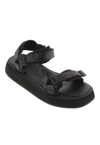Victoria Shoes SAL TIRAS BRILLO - Sandalen met plateauzool - black