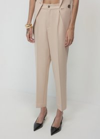 Calliope TINTA UNITA - Stoffhose - beige medio