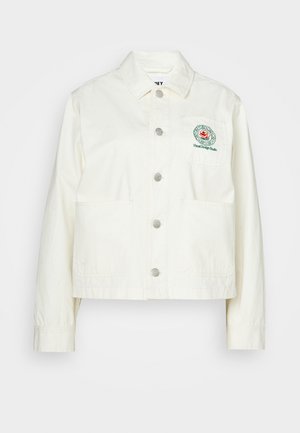 Obey Clothing ROSE CHORE JACKET - Nyári dzseki - whisper white