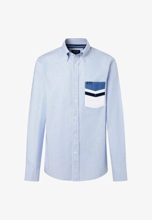 Façonnable, FAÇONNABLE SHIRT CLBD OXF ARCHIVE PKT - Camisa - horizon blue
