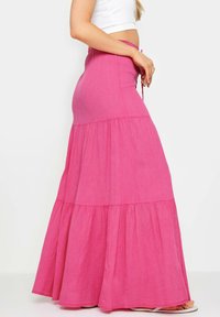 Long Tall Sally ACID WASH TIERED - Maxirok - pink