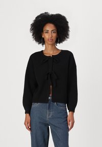 Vero Moda O NECK - Kardigan - black