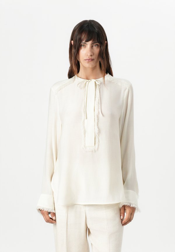 RASCHE REFINED FRINGES - Blouse - jet stream