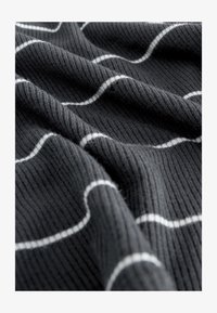 Sélectionné, ecru navy stripe