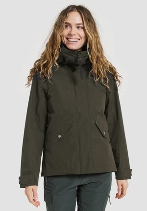 Didriksons SILJA - Chaqueta outdoor - deep green
