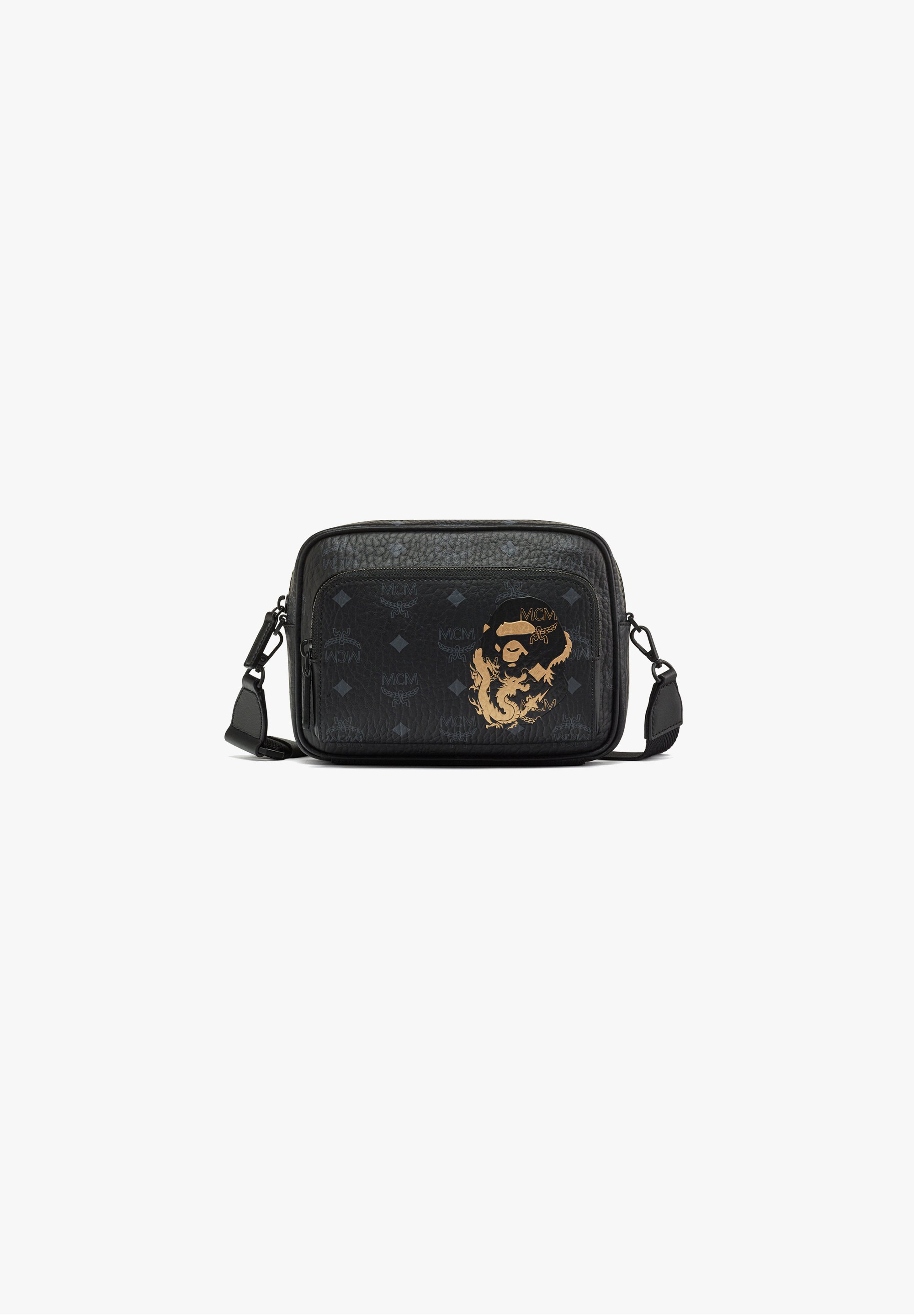 MCM BAPE AREN IN VISETOS - Across body bag - black - Zalando