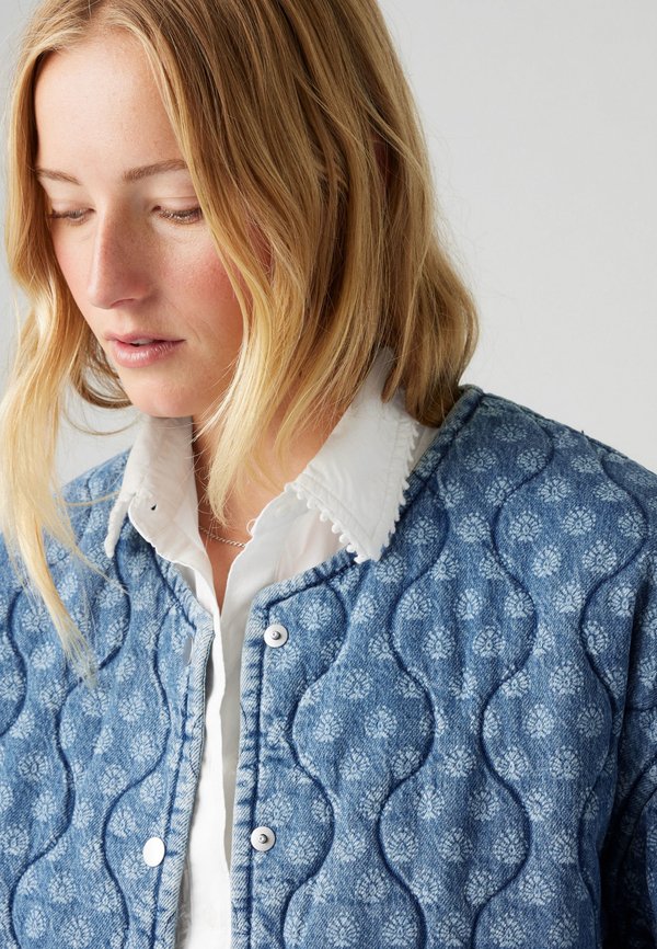 RUMER QUILTED LINER  - Denim jacket2