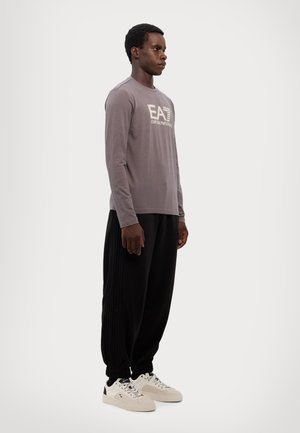 EA7 Emporio Armani T-shirt à manches longues - volcanic glass