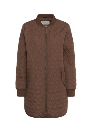 Kaffe, KALELIA LONG QUILT - Manteau d'hiver - friar brown