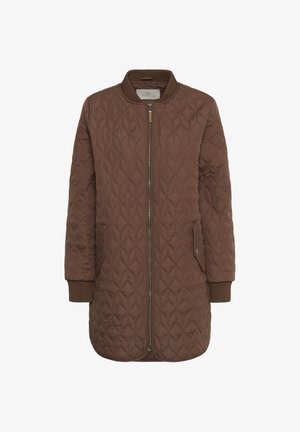 Kaffe, KALELIA LONG QUILT - Manteau d'hiver - friar brown