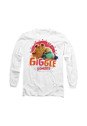 Disney, MONSTERS AT WORK GIGGLE POWERED WITH VAL AND CUTTER - Langarmshirt - white