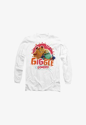Disney, MONSTERS AT WORK GIGGLE POWERED WITH VAL AND CUTTER - Langarmshirt - white