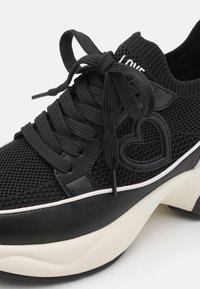 Love Moschino CRYSTAL LOVE - Αθλητικά παπούτσια - nero/latte
