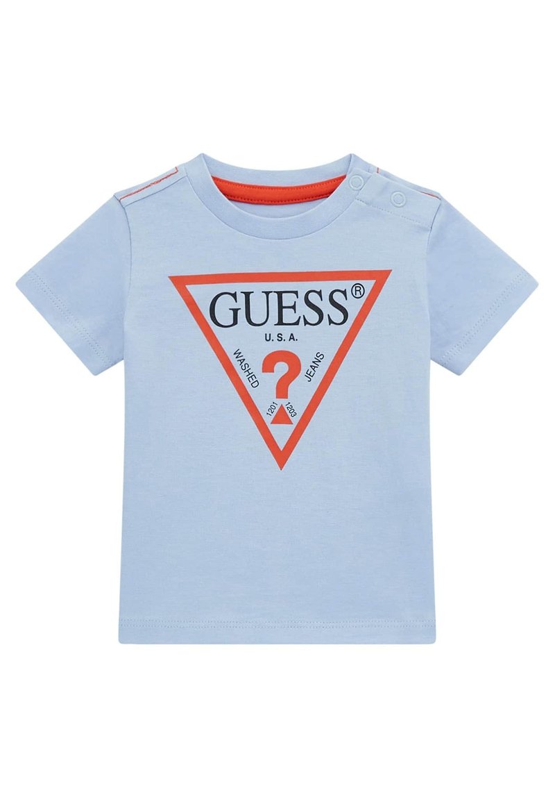 Guess CORE TODDLER KIDS BOY - T-shirt med print - himmelblau