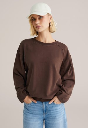 Športni pulover - dark brown