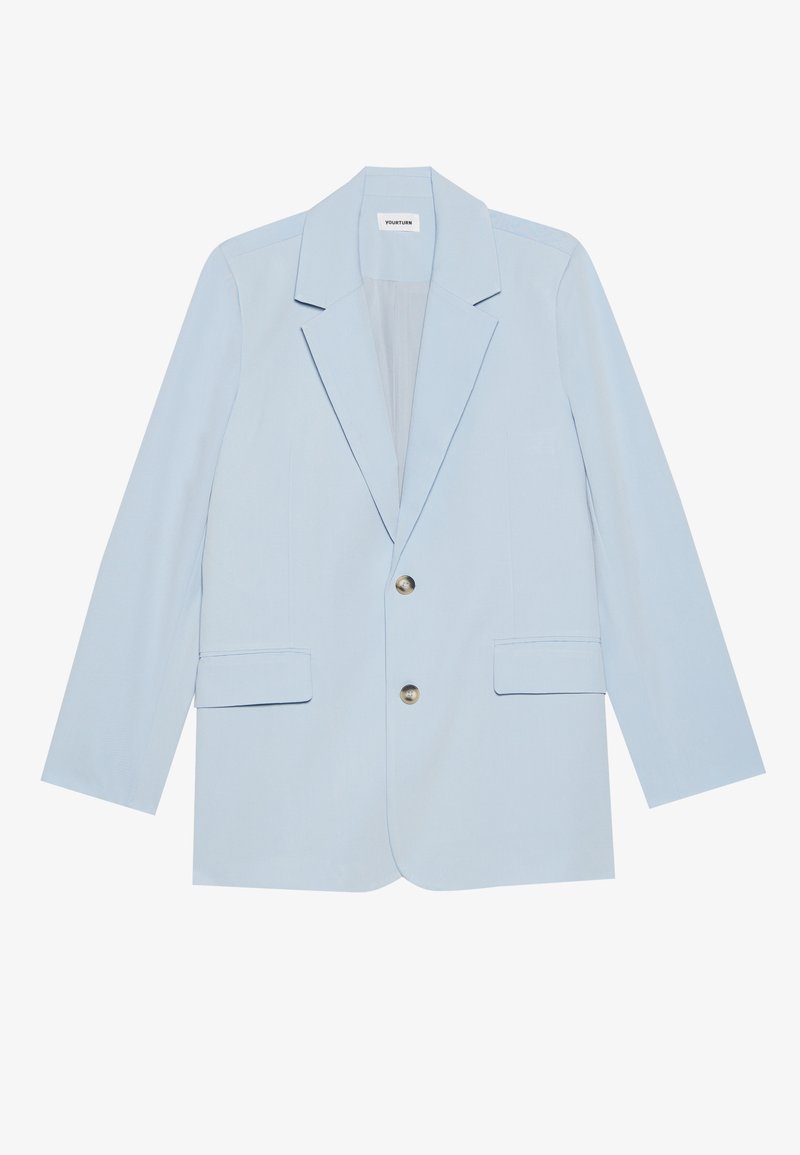 YOURTURN Veste de costume bleu clair