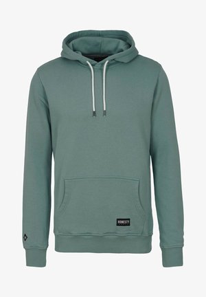 Honesty Rules HOODED SWEAT BASIC - Kapuzenpullover - sage