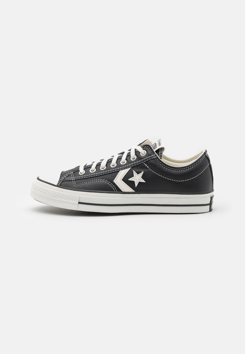 Converse - STAR PLAYER 76 FALL UNISEX - Sporta apavi - black/vintage white/silver, Palielināt