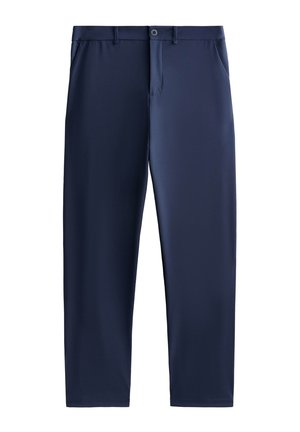OYSHO STRAIGHT CUT TECHNICAL - Stoffhose - blue