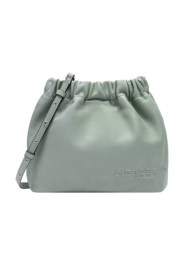 RUFFLE HOBO KLEINE  - Umhängetasche - salbeigrün