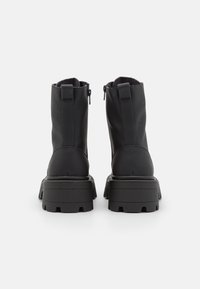 ONLY SHOES Stivaletti con plateau - black