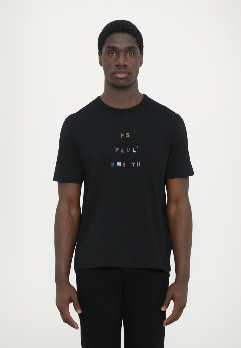 PS Paul Smith - CASUAL FIT  - T-shirts med print - black, Forstørre