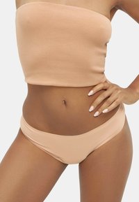 MyMonthlys PACK OF 3 MEDIUM FLOW SEAMLESS - Period underwear - beige