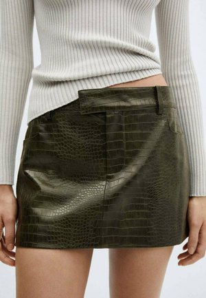 Mango, Mini skirts  - khaki