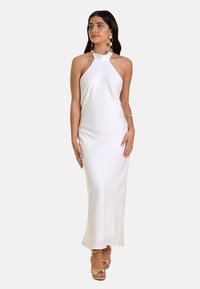 THE-ARE LENCERO HALTER - Vestido de fiesta - blanco