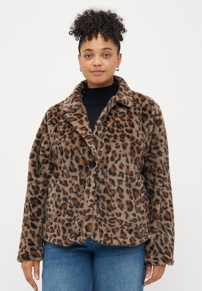 Beige Kleding met tijgerprint Dameskleding Maat 52 online Kopen | Zalando