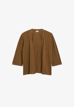 s.Oliver, STRICKJACKE - Vest - braun