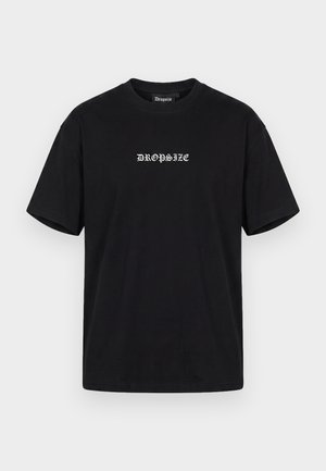 Dropsize, ROLL THE DICE - Tricou cu imprimeu - black