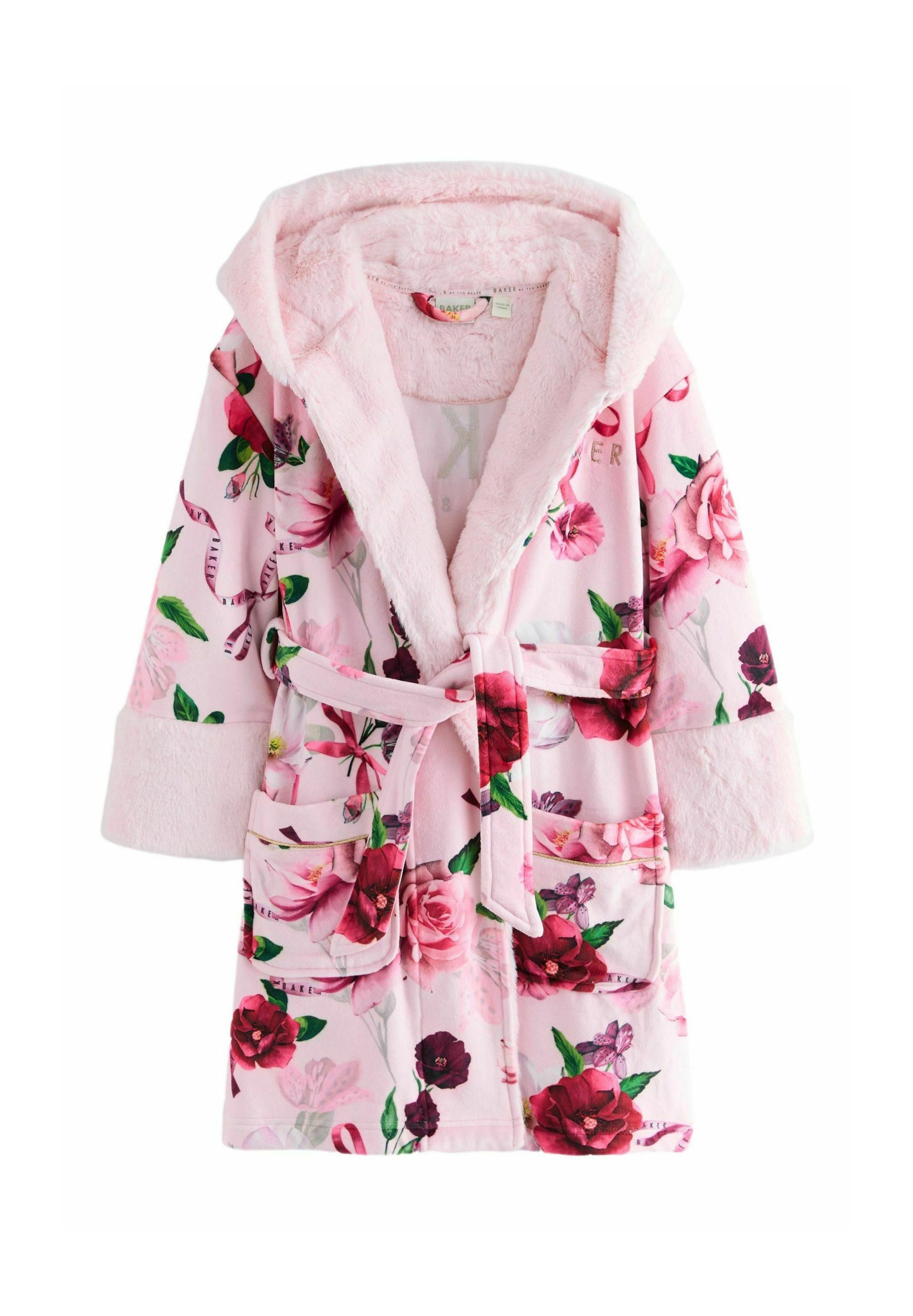 Baker by Ted Baker ALL OVER FLORAL PRINT - Dressing gown - pink - Zalando