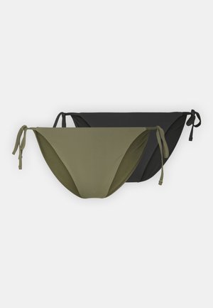 ONLMARSEILLE TIE BRIEF 2 PACK  - Bikinialaosa - black/kalamata