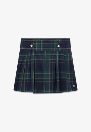 Guess, YD TWILL MINI SKIRT - Gonna a pieghe - varsity check