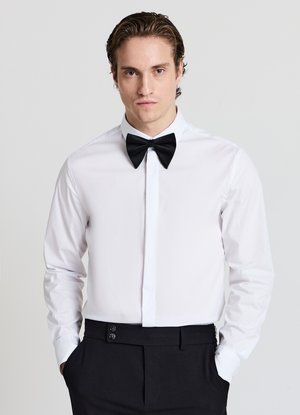CON PLACKET NASCOSTO - Camicia elegante - bianco ottico