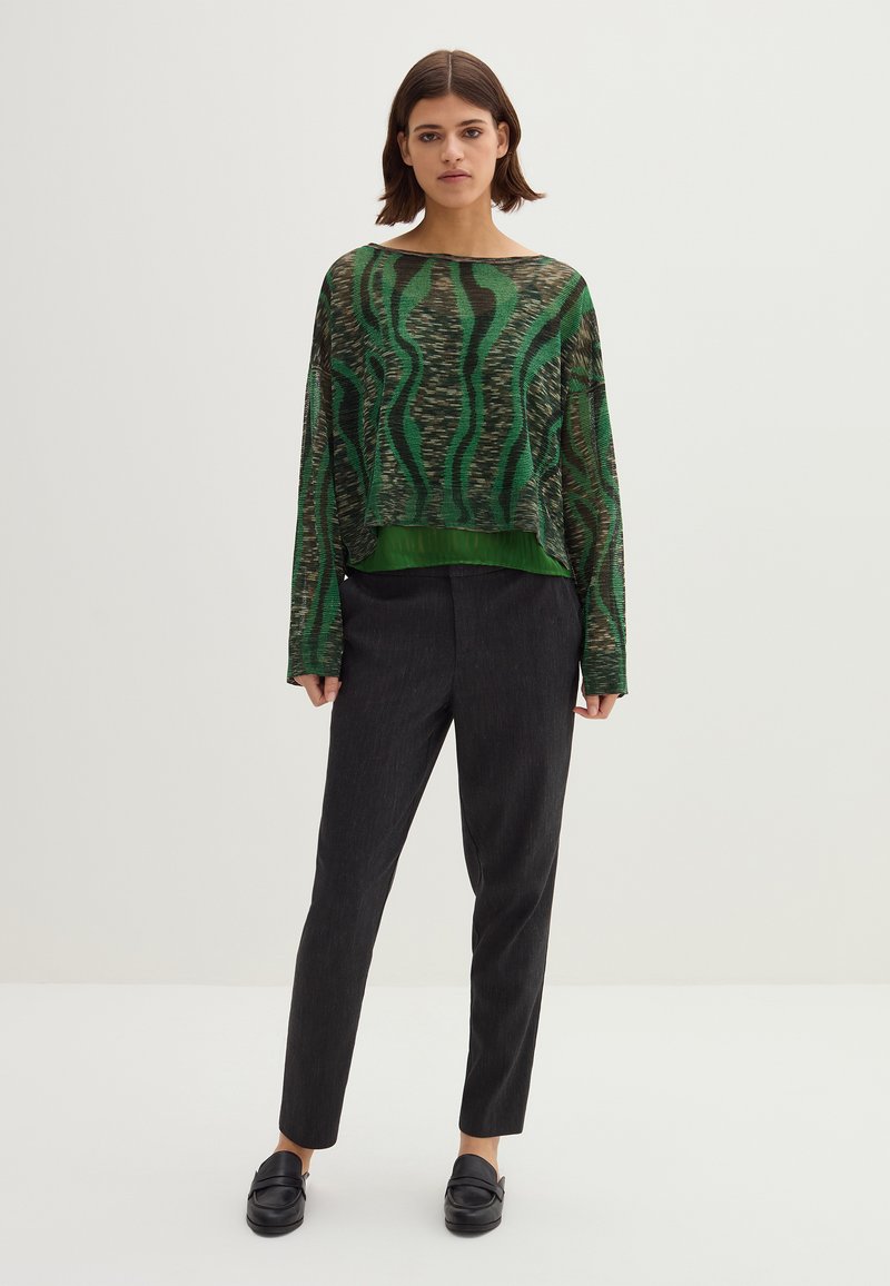 Stefanel Longsleeve groen Stefanel Longsleeve groen