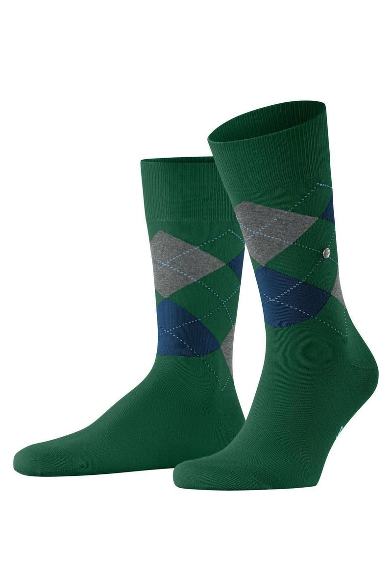 Burlington King - Chaussettes - grün grau blau