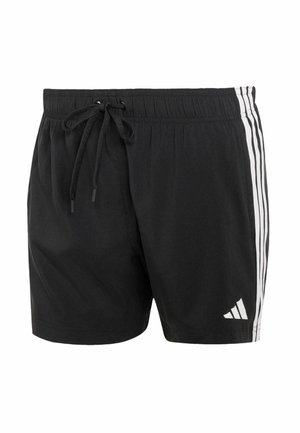 adidas Sportswear, ADIDAS SPORTSWEAR 3 STRIPES SWIM SHORTS 5 INCH - Badeshorts - black   white