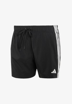 adidas Sportswear, ADIDAS SPORTSWEAR 3 STRIPES SWIM SHORTS 5 INCH - Badeshorts - black white