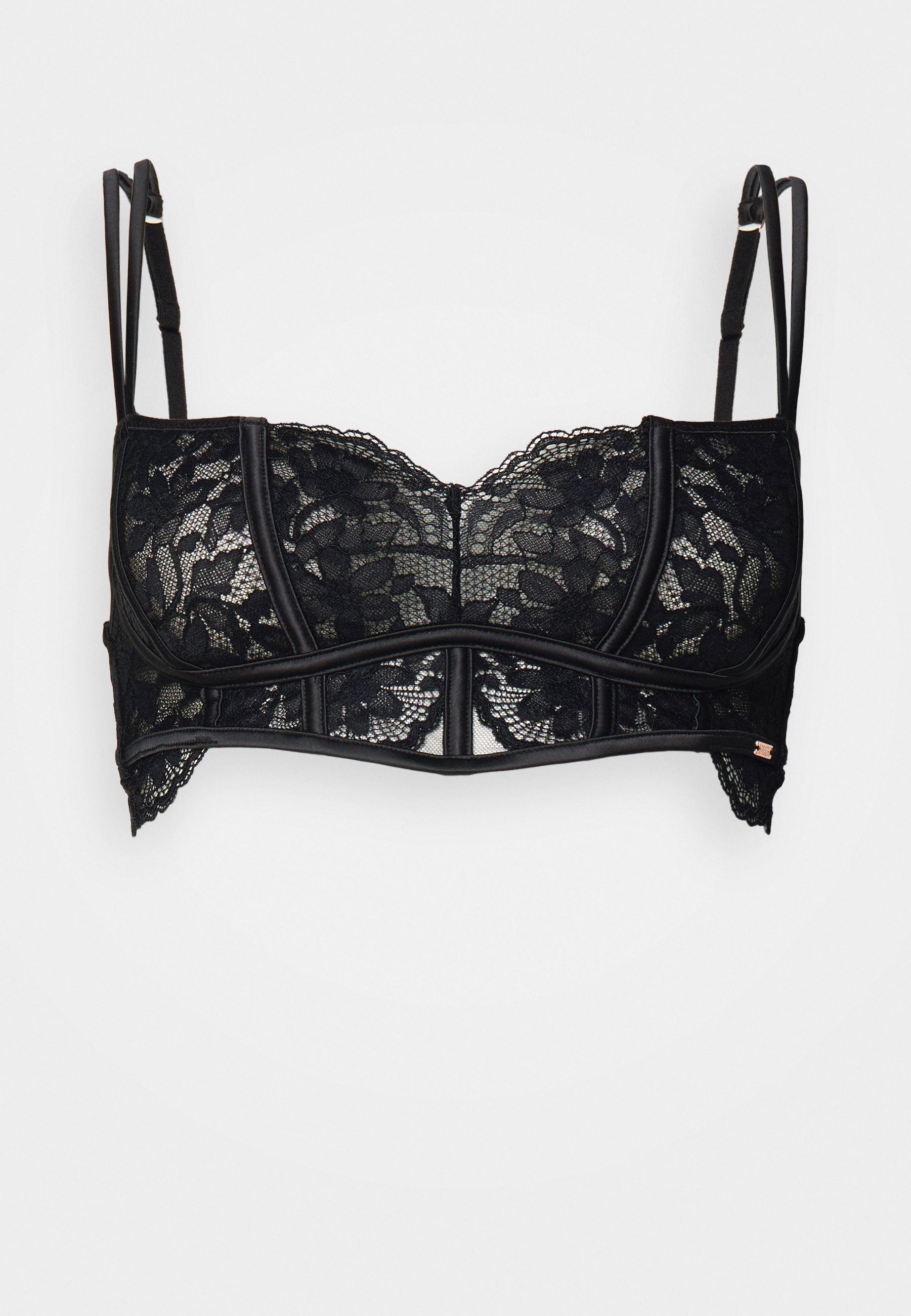KISHIDAMIKI tec bra bustier black ビスチェ ビスチェ