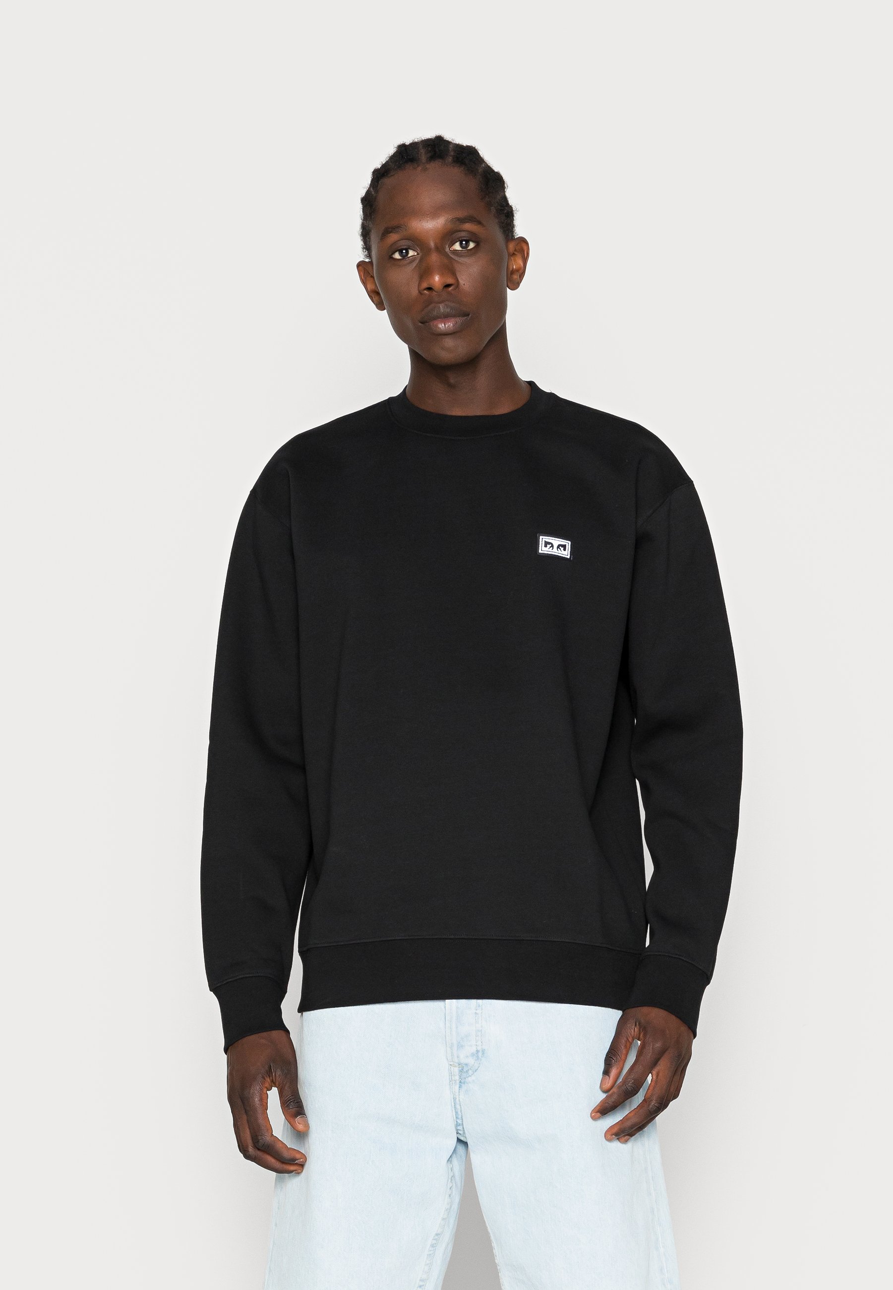 Obey Clothing ESTABLISHED WORKS EYES CREW UNISEX - Sweatshirt - black -  Zalando.de