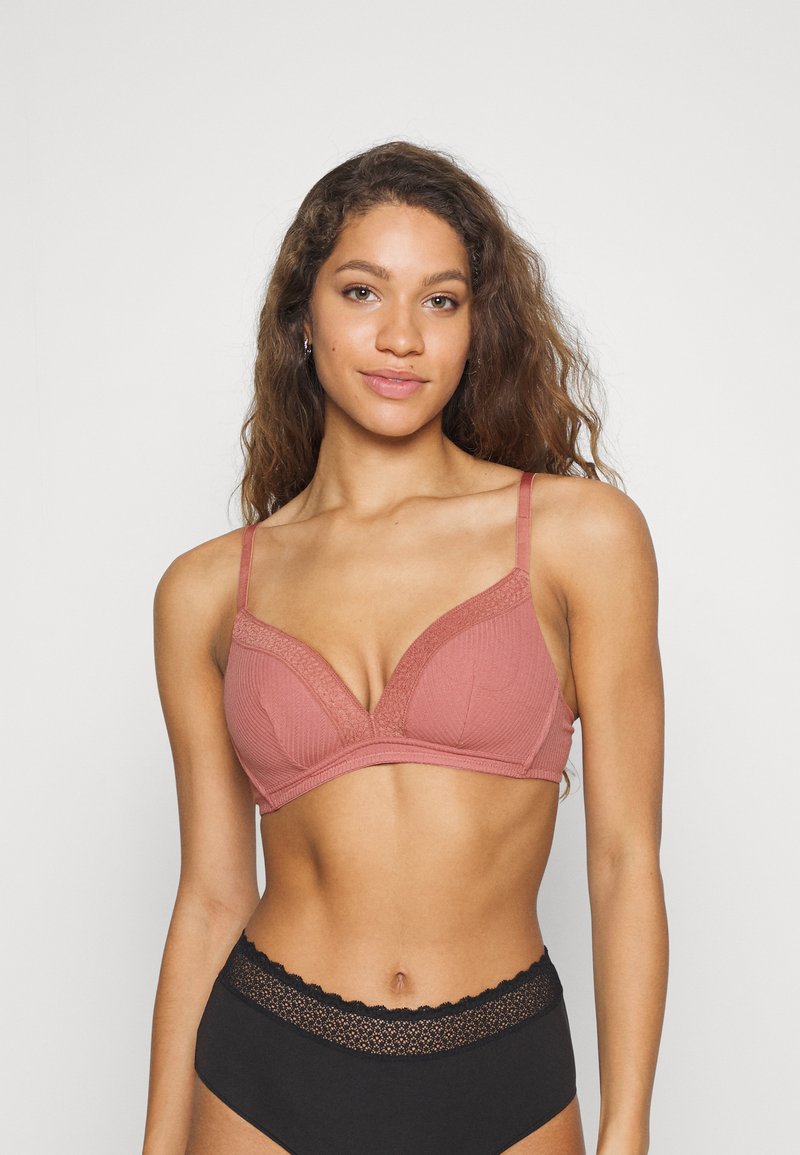 DIM SOFT PADDED BRA Sujetador sin aros rosewood/rosa Zalando.es