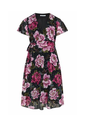 Yours Clothing, PLUS SIZE MIDI DRESSES - Freizeitkleid - black