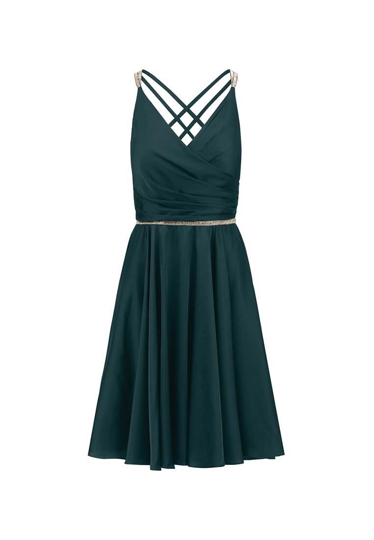 Apart Glamour Cocktailjurk groen Apart Glamour Cocktailjurk groen