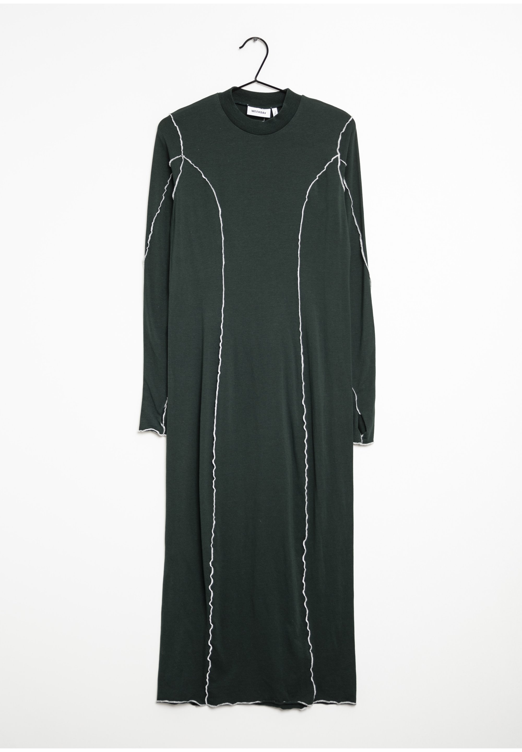 Weekday Day dress green/dark green (Pre-owned) Zalando